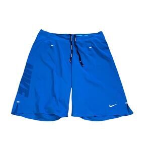 Nike Flex Stride Running Brief-Lined Shorts – Blue Men’s 28 Athletic Activewear